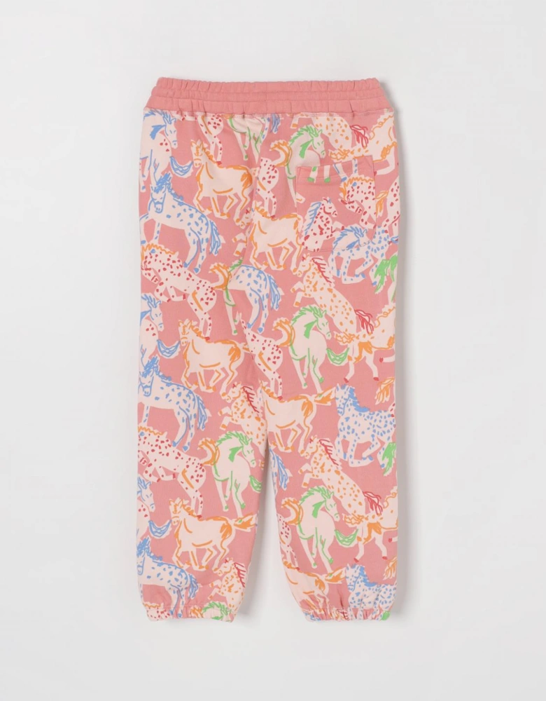 Kids Horse Print Joggers