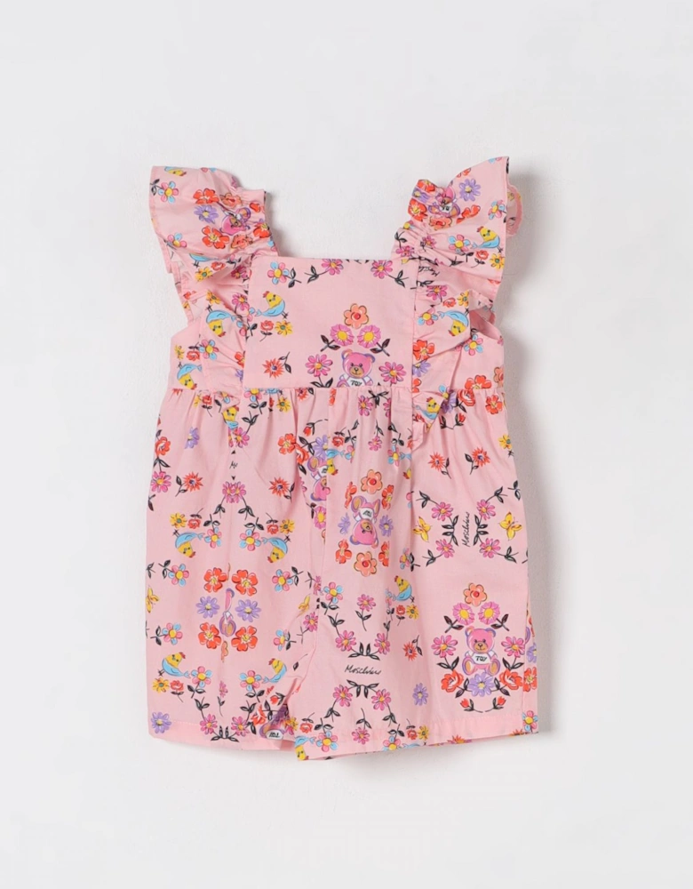 Floral RuffleSleeve Dress