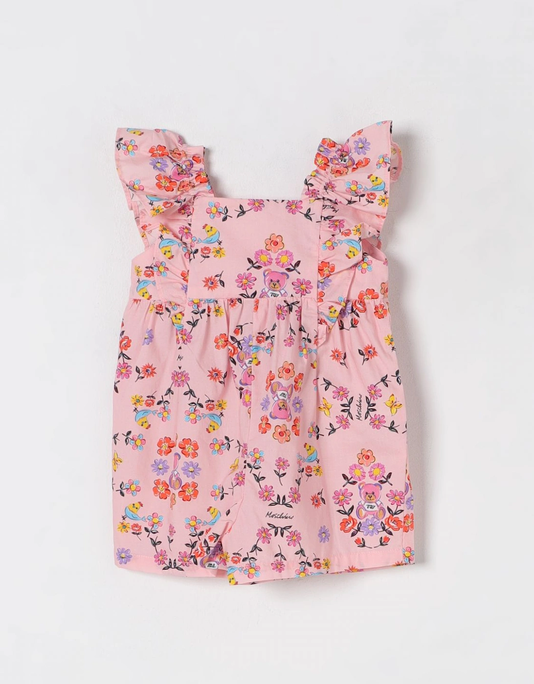 Floral RuffleSleeve Dress