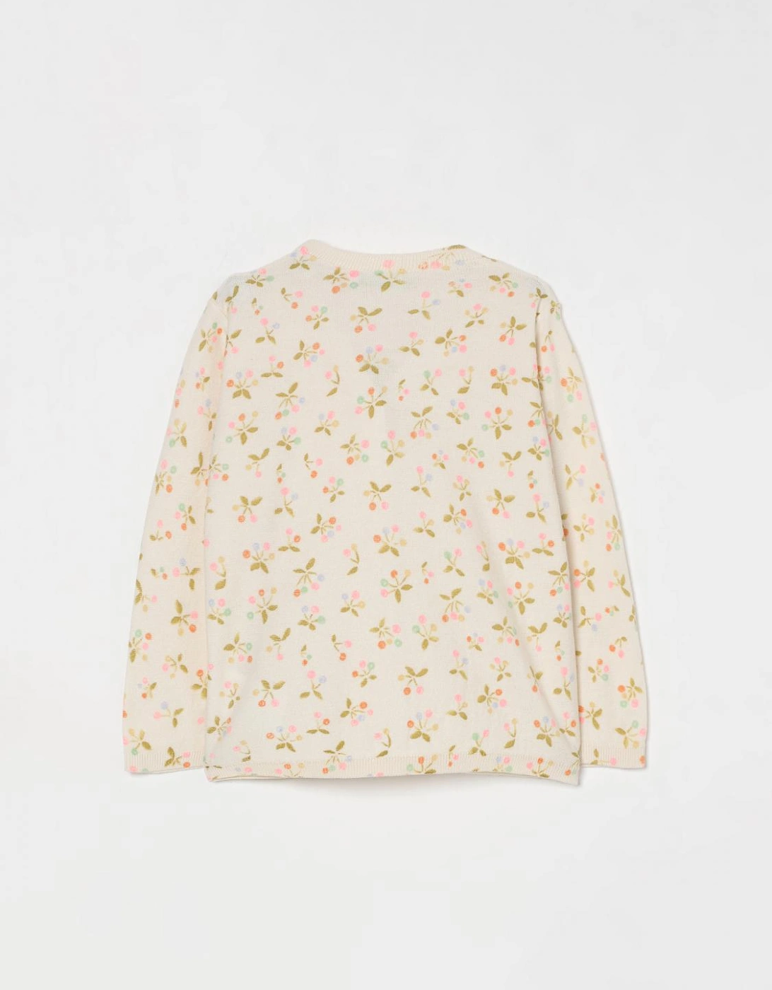 Floral Knit Cardigan