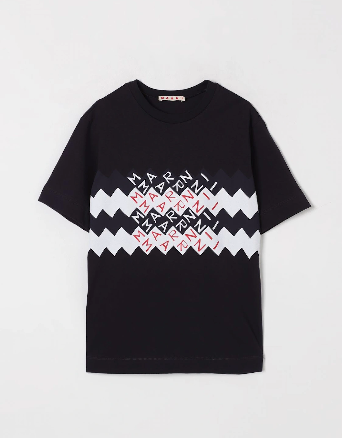 Zigzag Print Short Sleeve Tee, 4 of 3