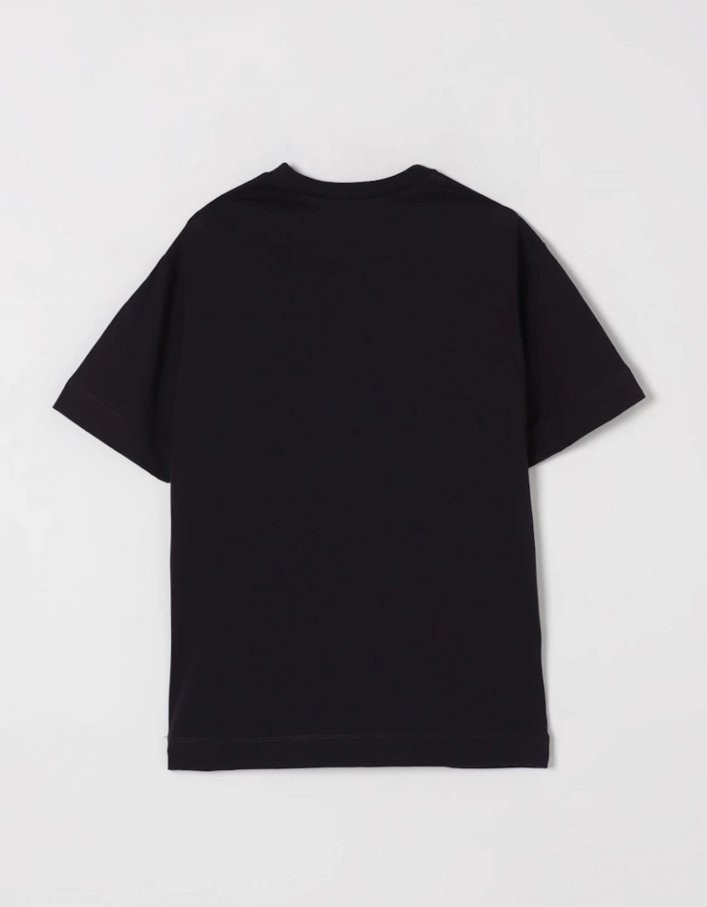 Zigzag Print Short Sleeve Tee