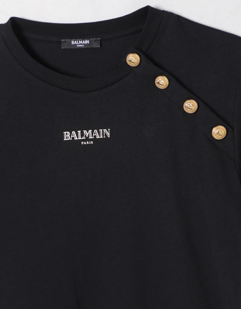 Short Sleeve TShirt with Shoulder Buttons