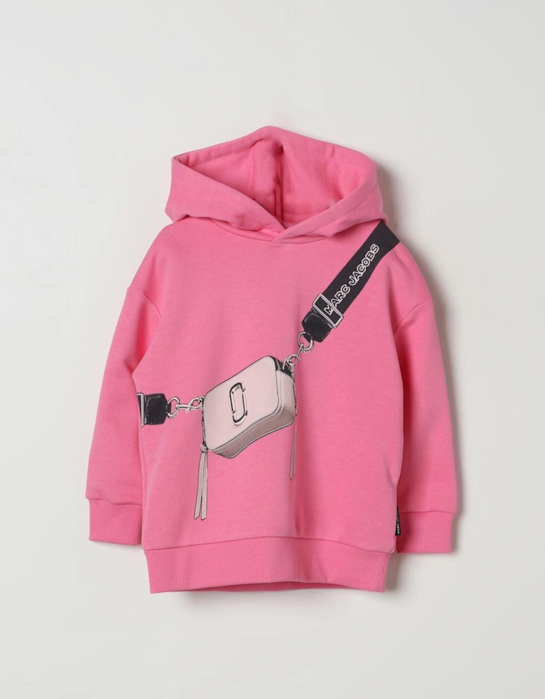 Girls Hoodie Bag Print