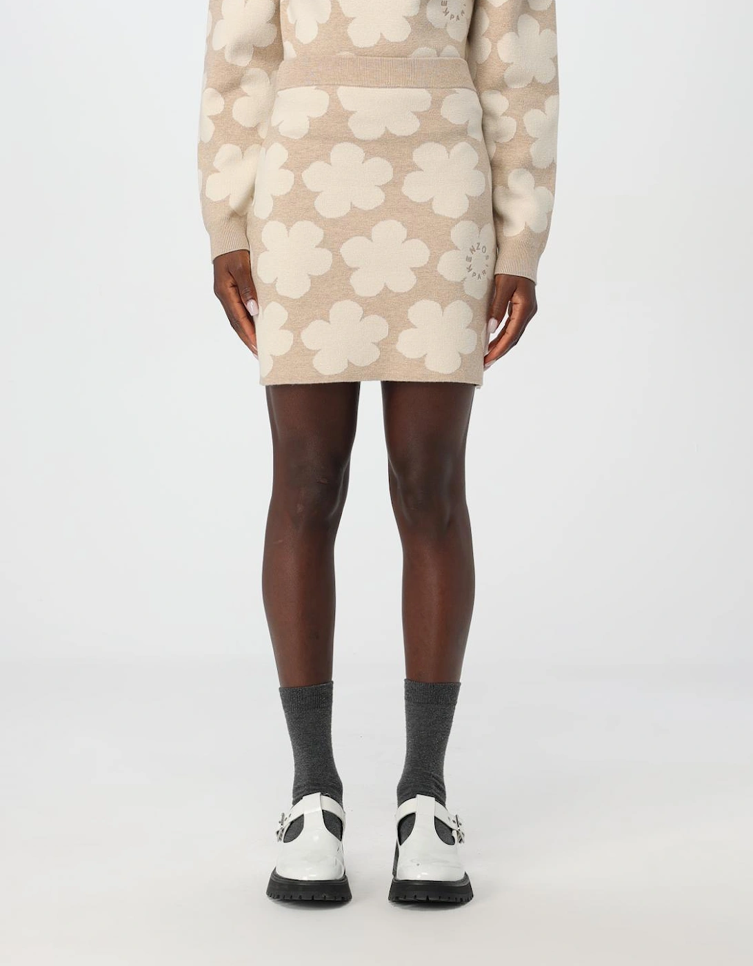 Floral Knit Mini Skirt, 6 of 5