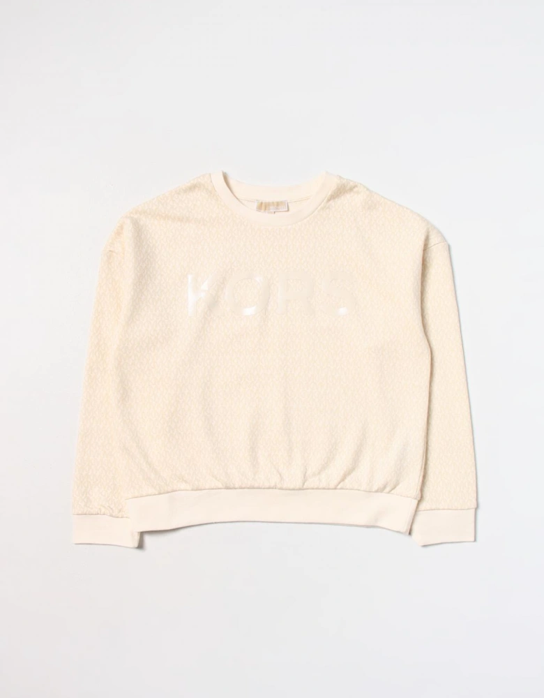 MK Logo Knit Pullover Sweater