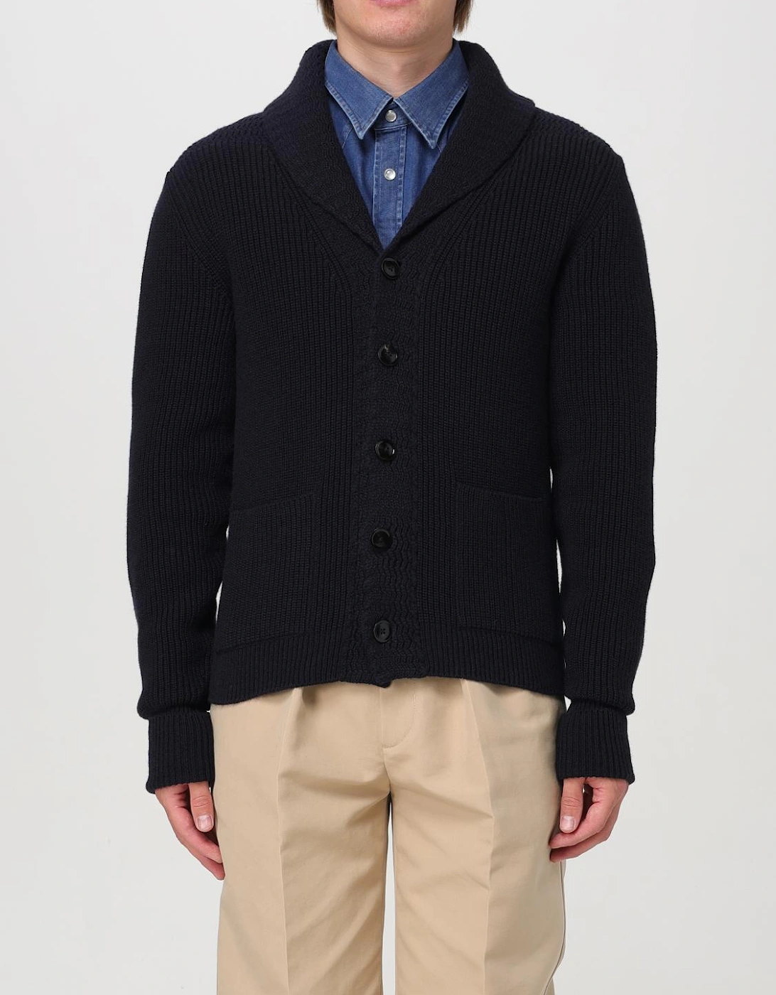 Shawl Collar Wool Cardigan, 6 of 5