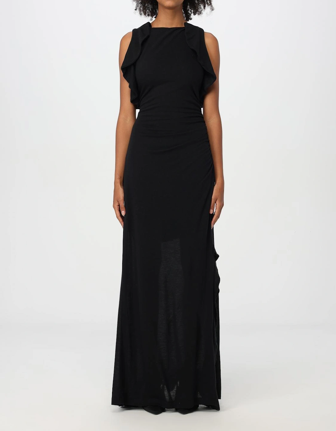 Ruched Maxi Dress Sleeveless, 4 of 3