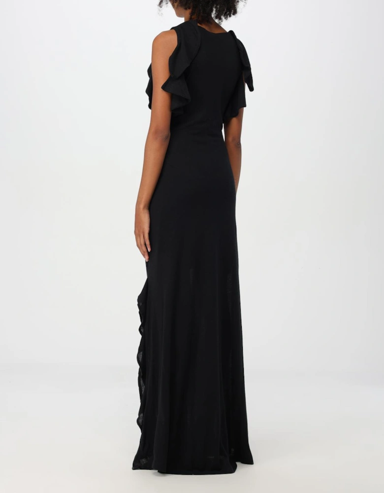 Ruched Maxi Dress Sleeveless