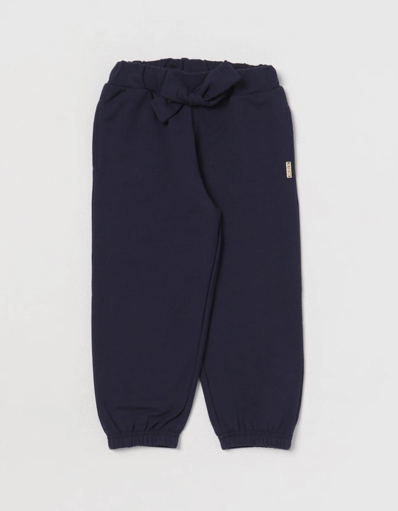 Girl Casual Pants with Bow