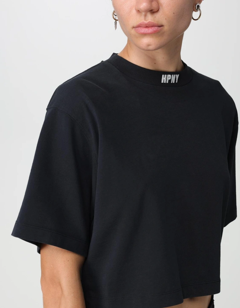 Cropped Boxy Fit Short Sleeve Tee
