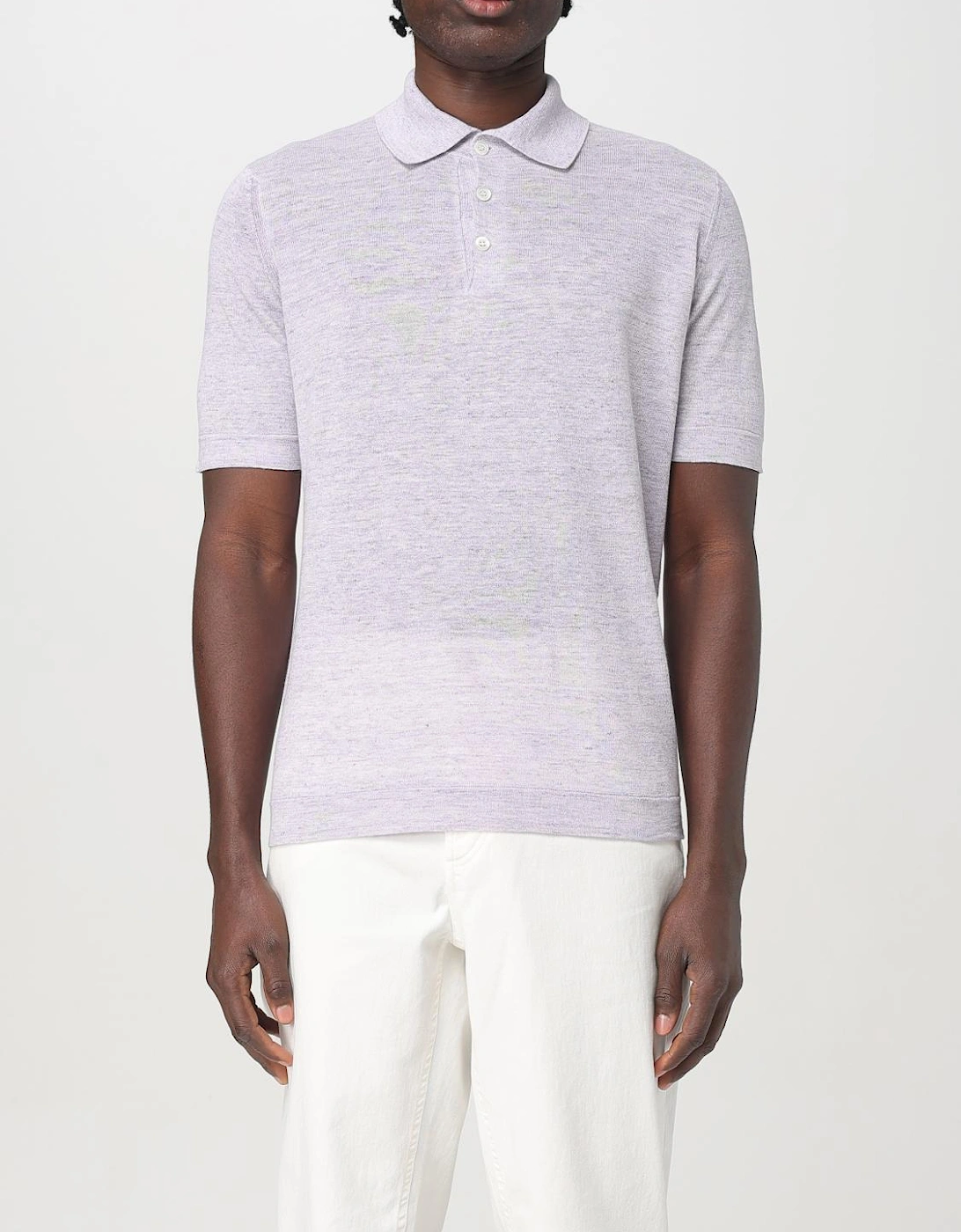 Lightweight Linen Silk Polo Shirt, 6 of 5