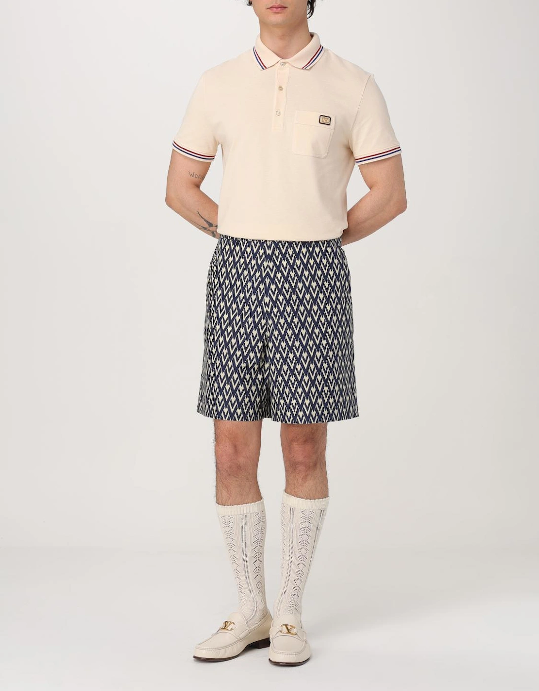 Geometric Patterned Shorts