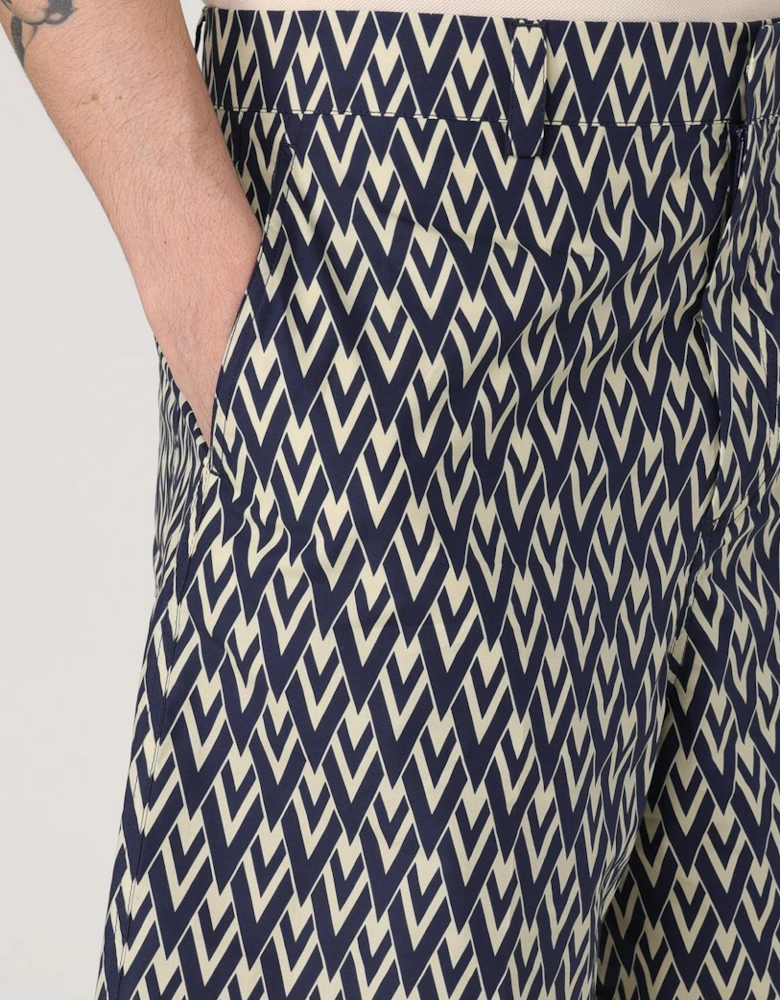 Geometric Patterned Shorts