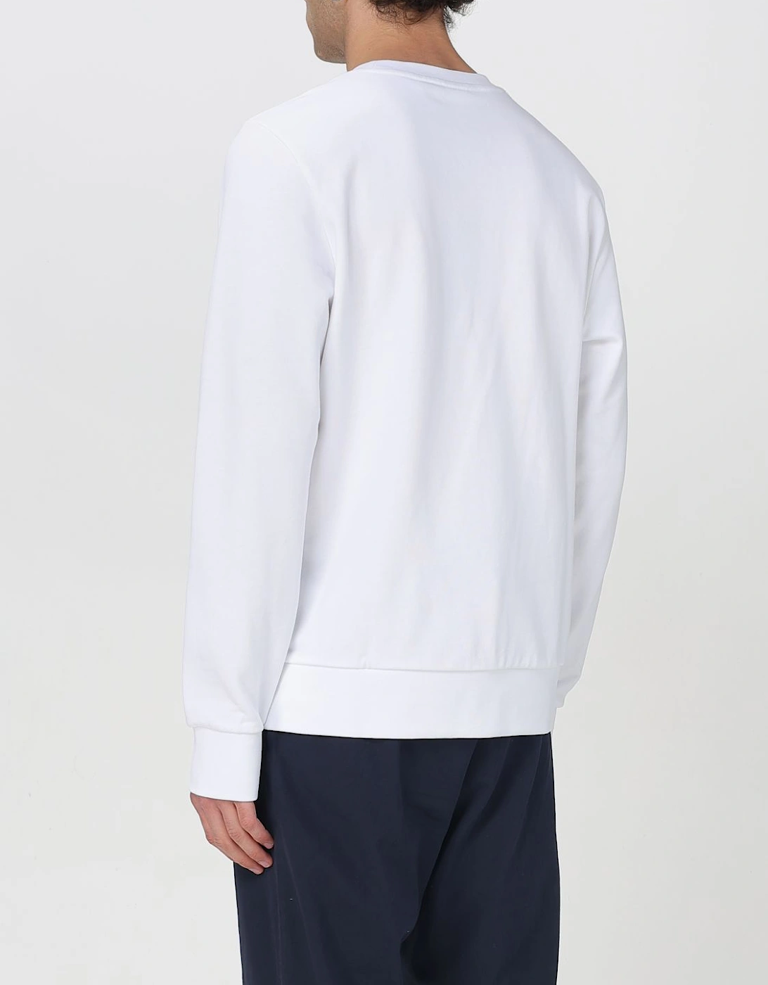 Crew Neck Sweatshirt Embroidered Logo