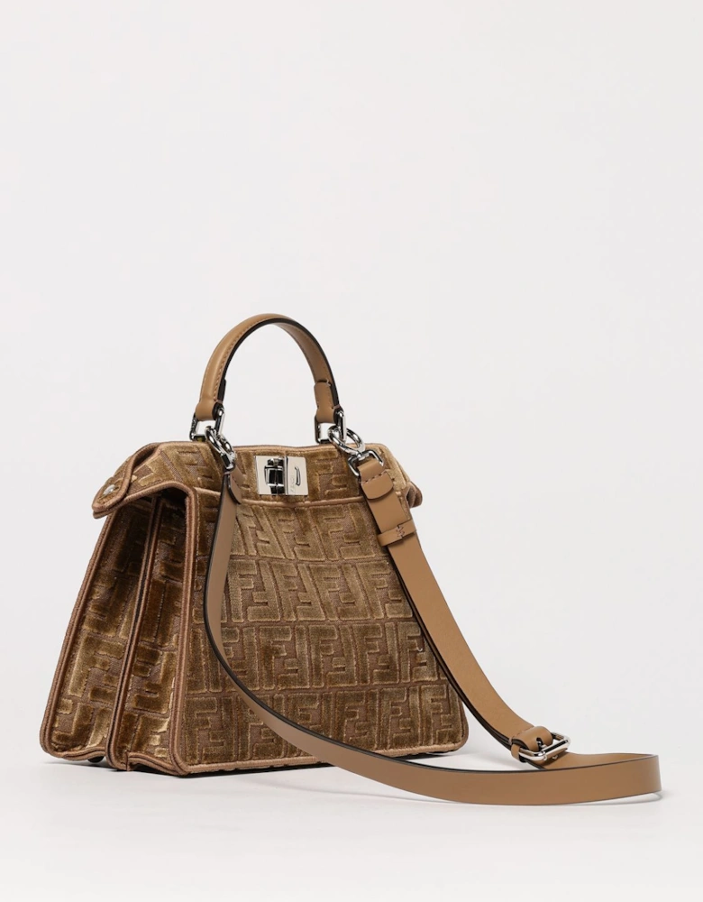 Peekaboo ISeeU Velvet Handbag