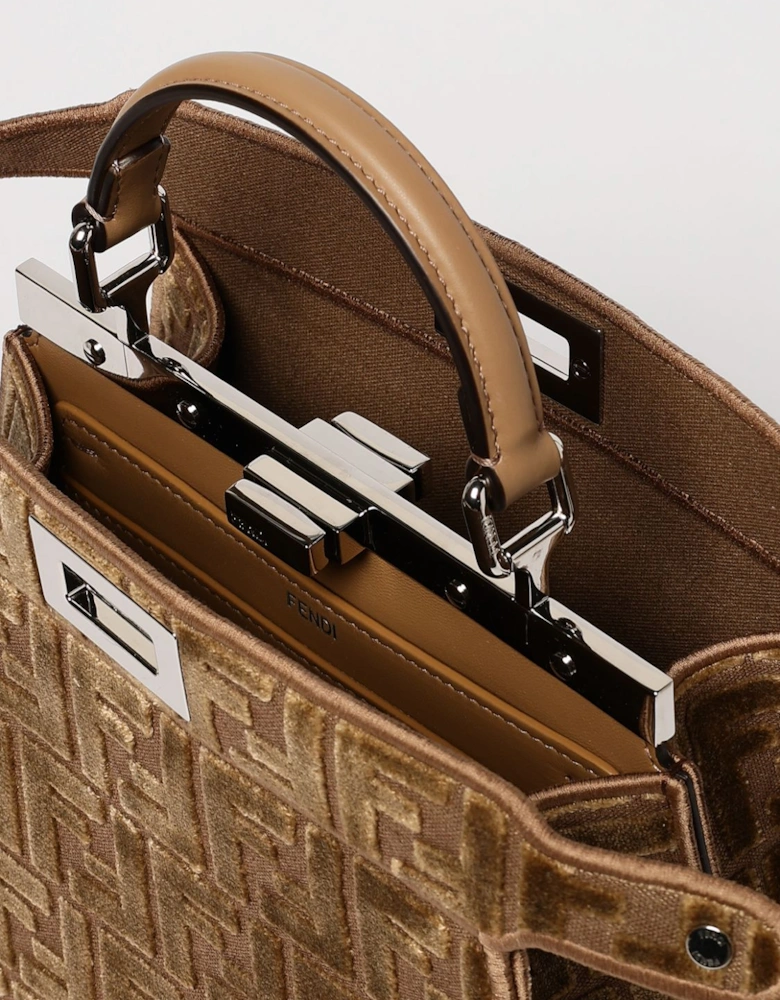 Peekaboo ISeeU Velvet Handbag
