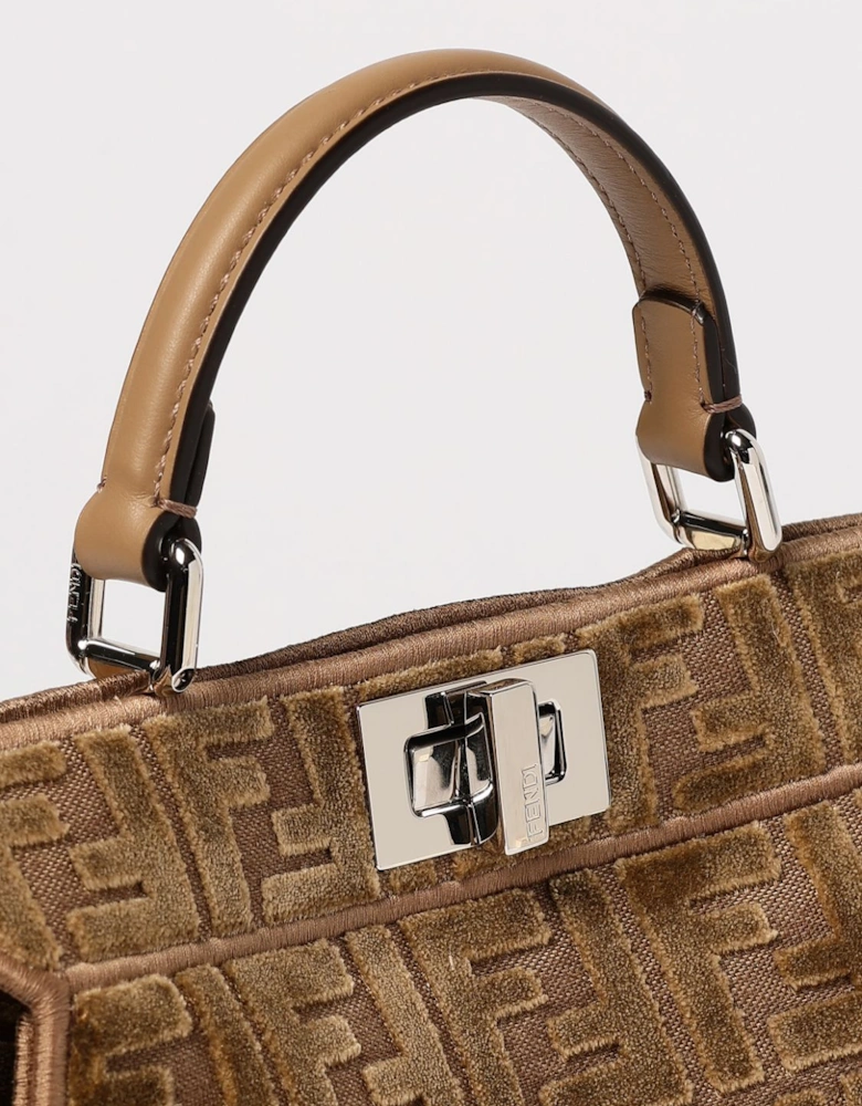 Peekaboo ISeeU Velvet Handbag