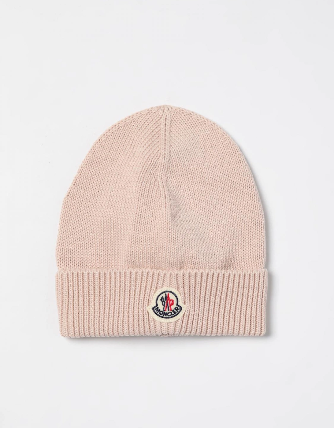 Rib Knit Wool Beanie Hat