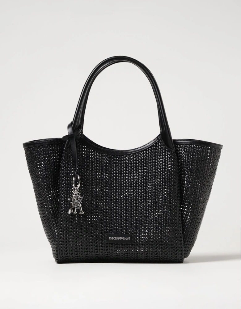 Woven Leather Tote Bag