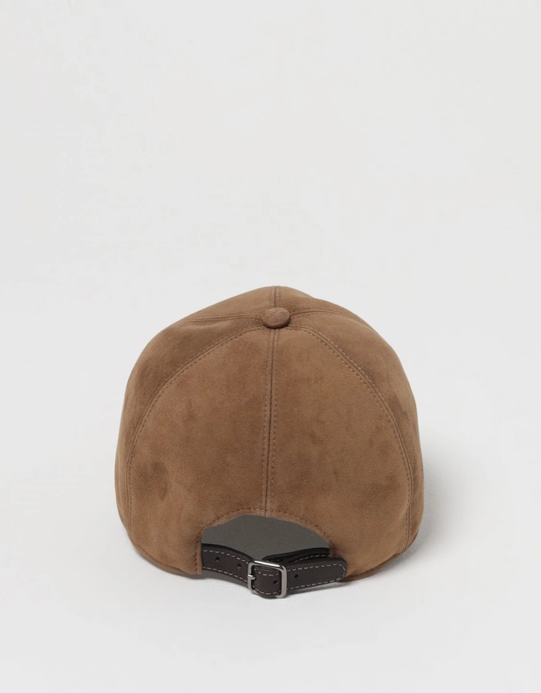 Suede Baseball Cap Beaded Band