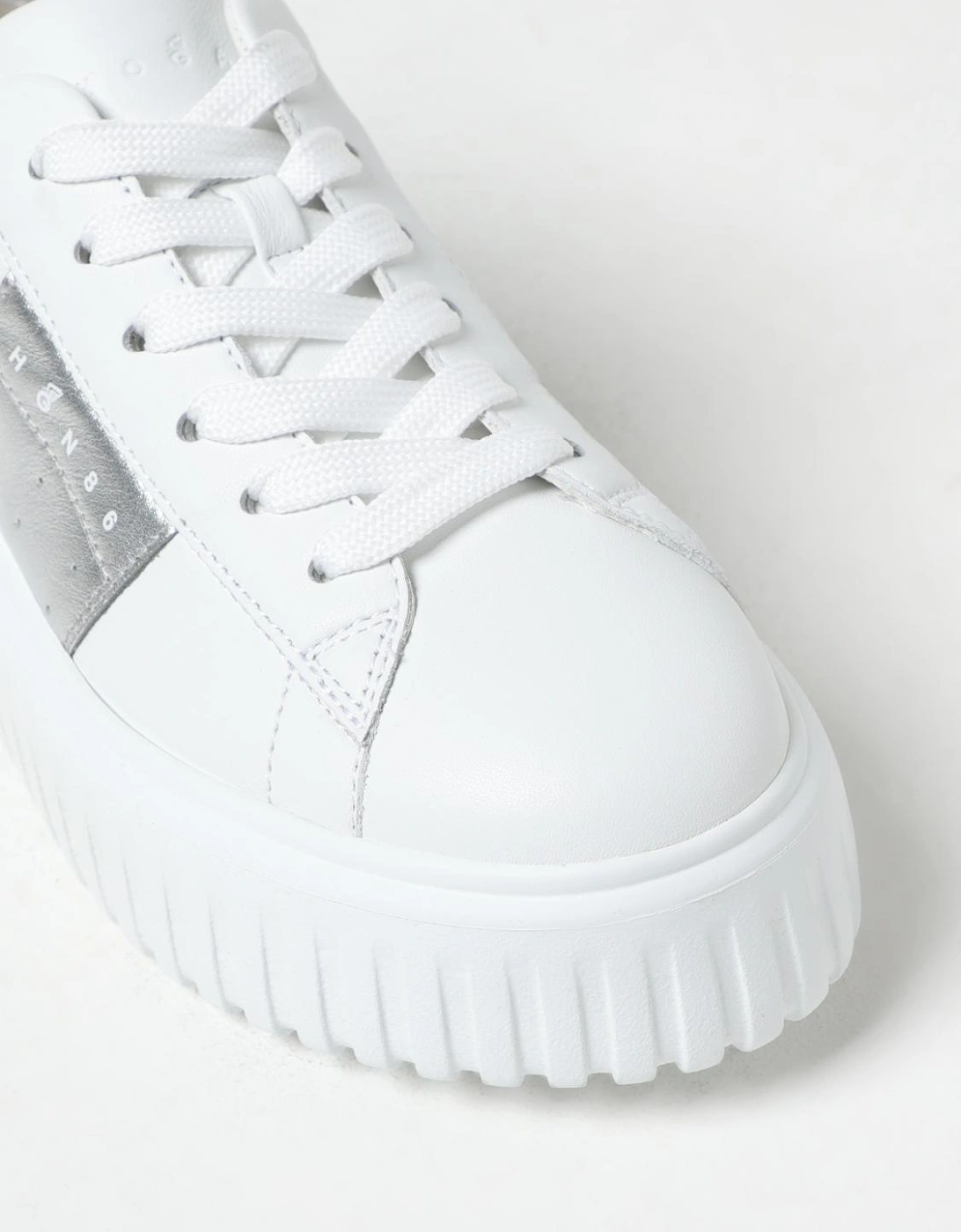 Platform Sneakers Metallic Detail