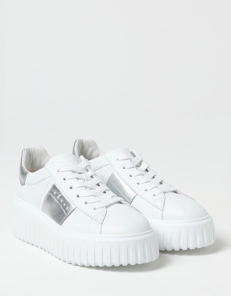 Platform Sneakers Metallic Detail