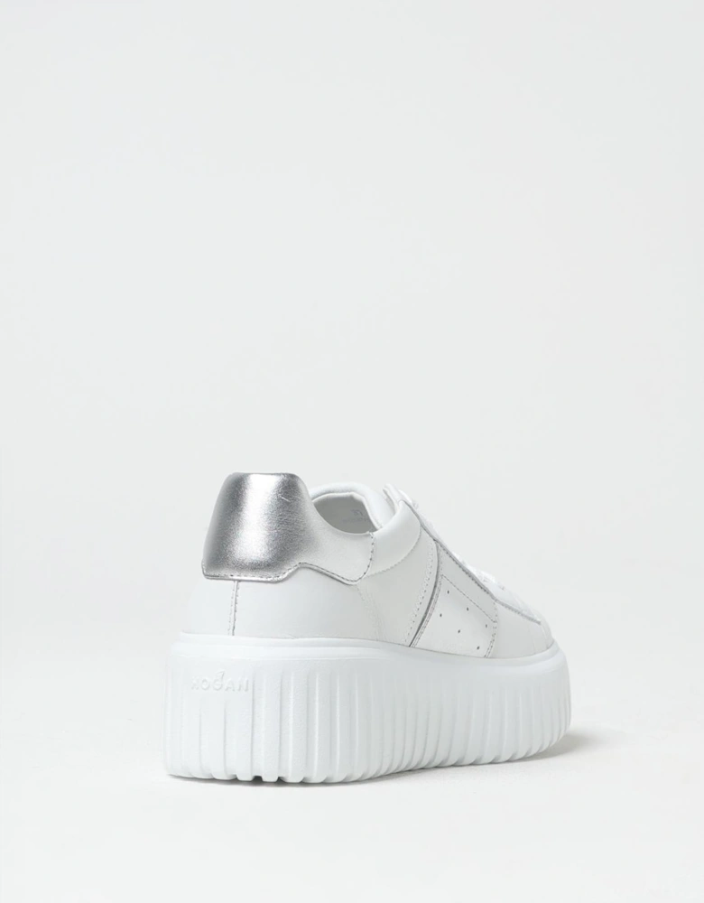 Platform Sneakers Metallic Detail
