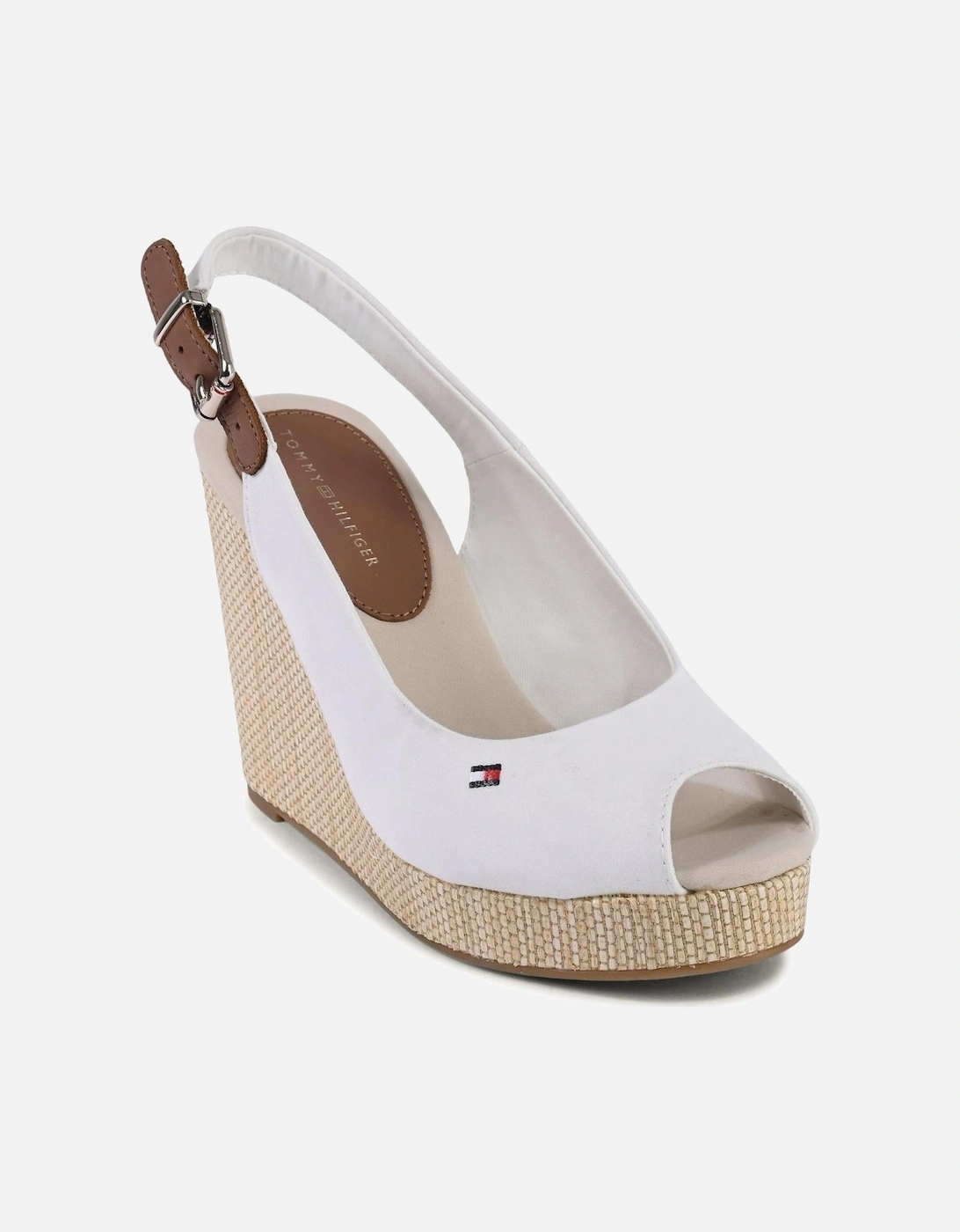 Canvas Wedge Sandals Open Toe