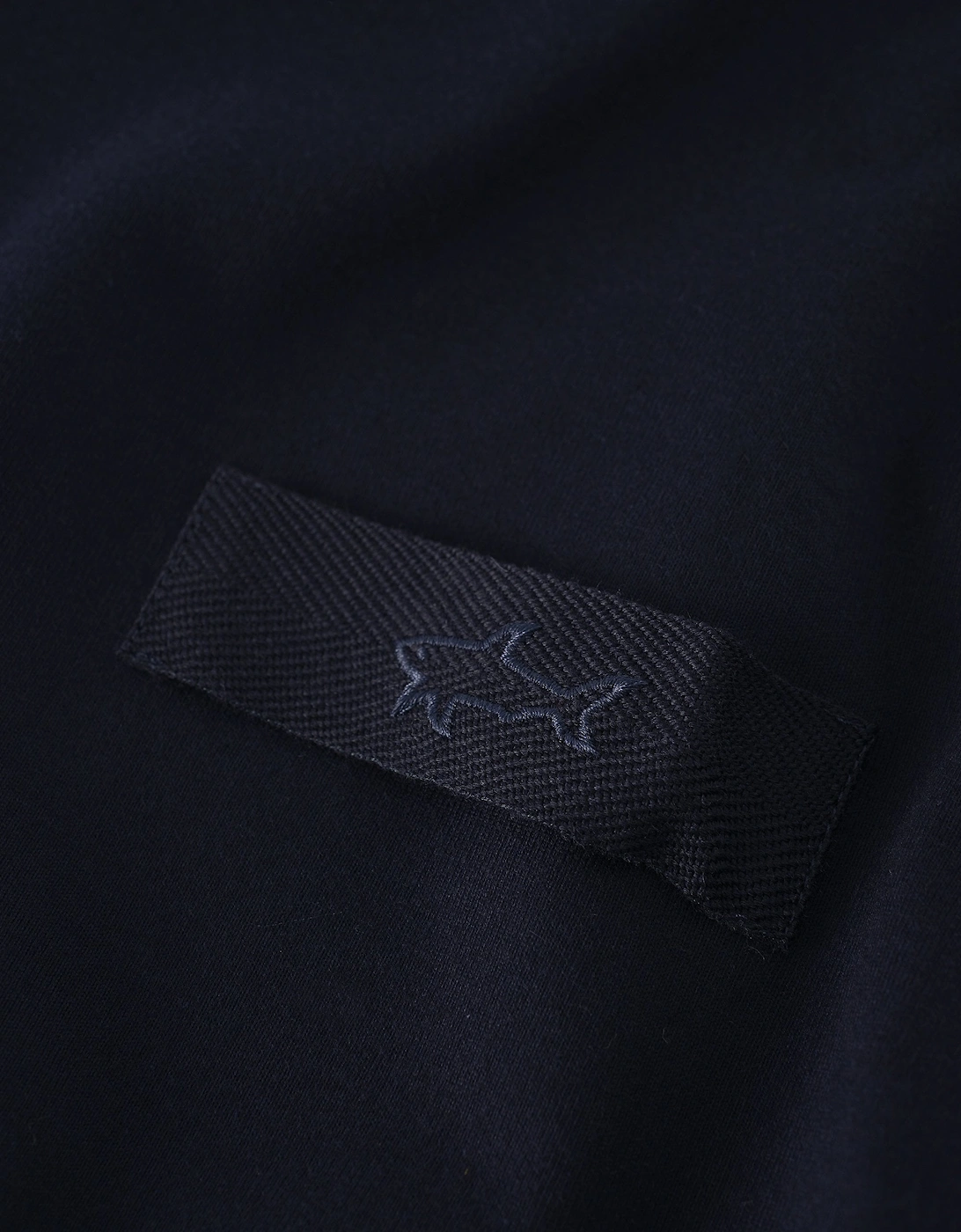 Embroidered Shark T-Shirt Navy