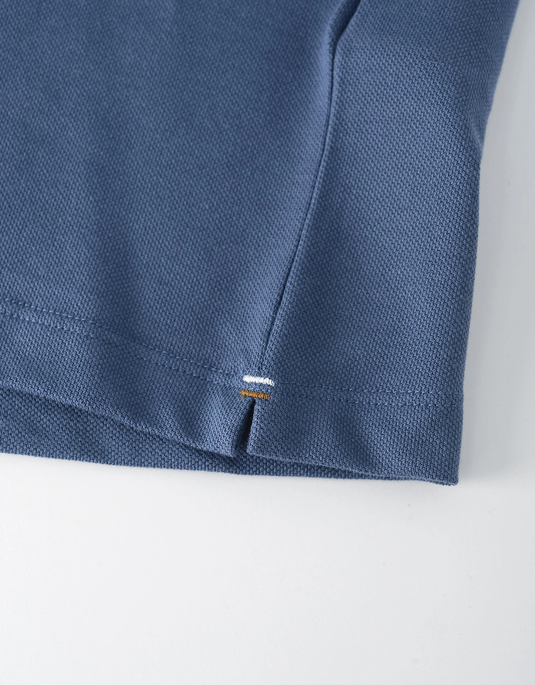 X Soft Piquet Ls Polo Blue