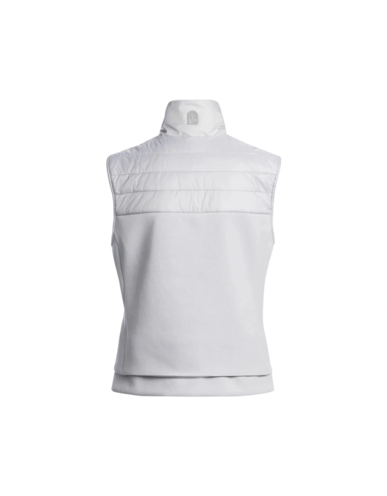 Hennie Dawn White Gilet Jacket