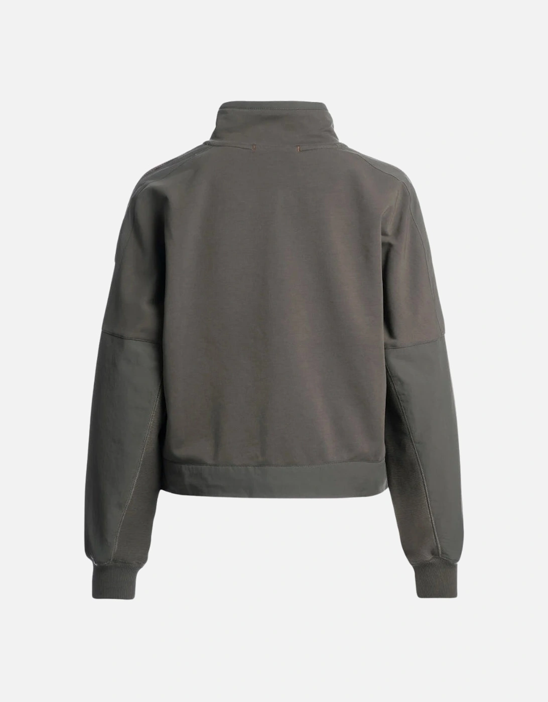 Jade Dark Mud Gret Zip-Up Sweatshirt