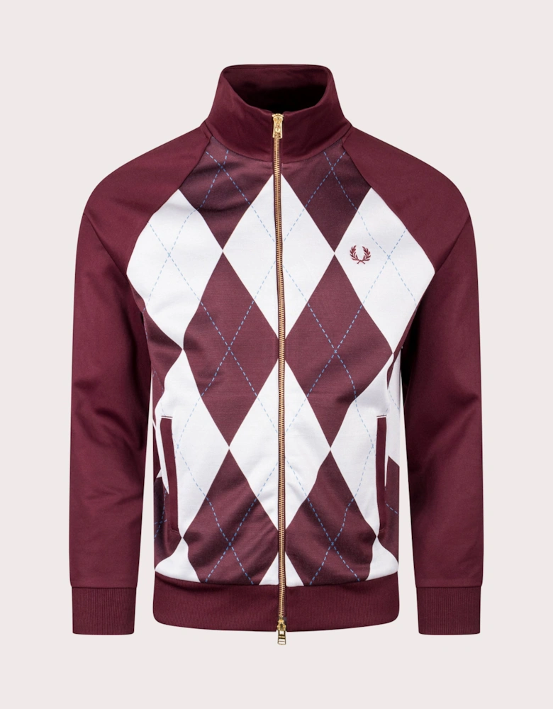 Argyle Track Jacket