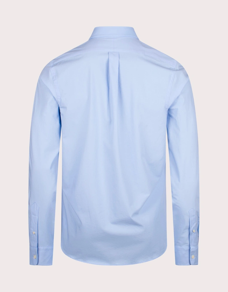 Custom Fit Stretch Poplin Shirt