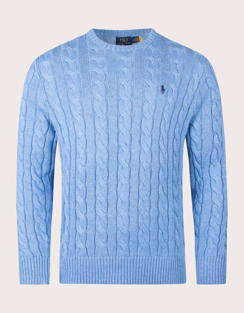 Cable Knit Cotton Jumper