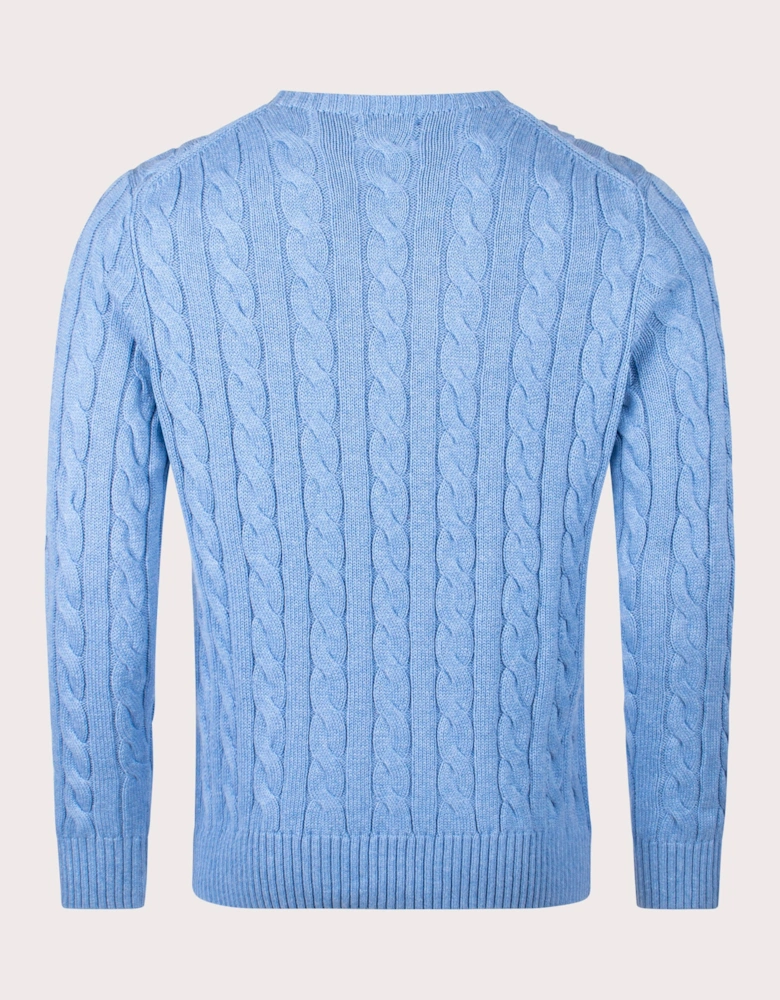 Cable Knit Cotton Jumper