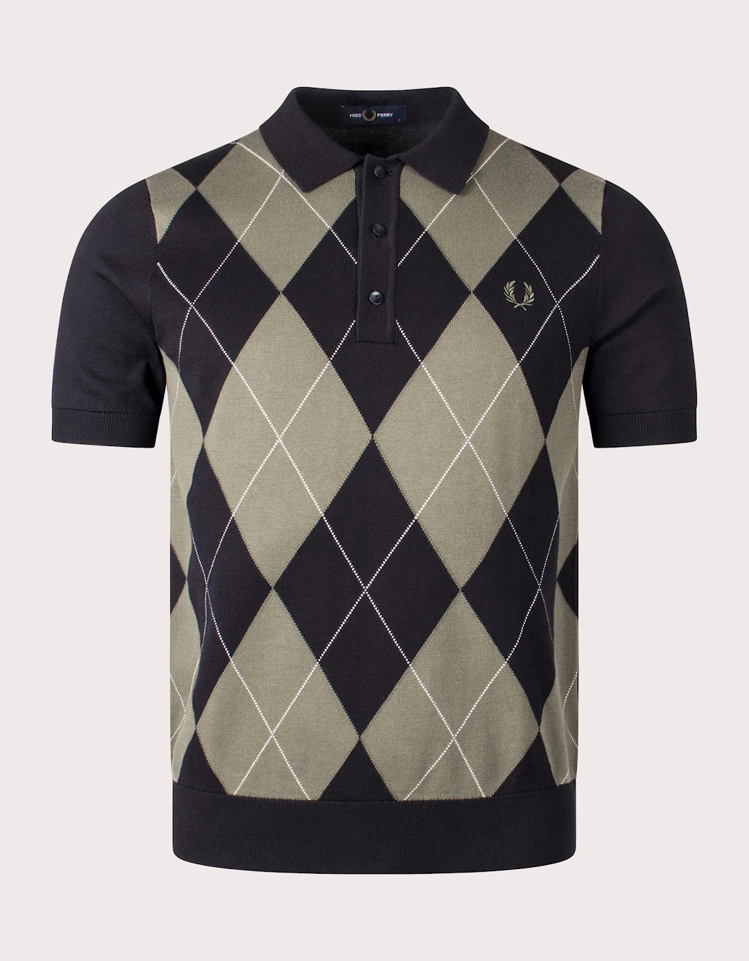 Argyle Knitted Polo Shirt, 4 of 3
