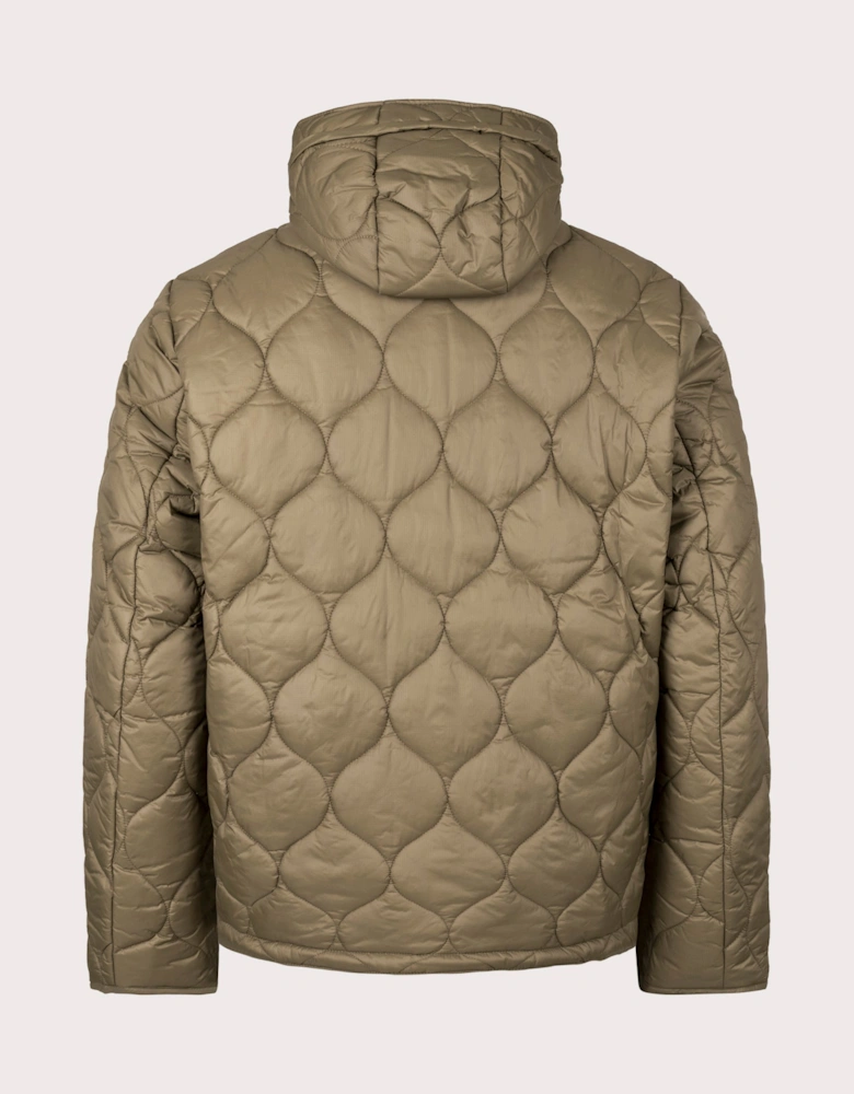 Re-Engineered Hooded Spey Quilted Jacket