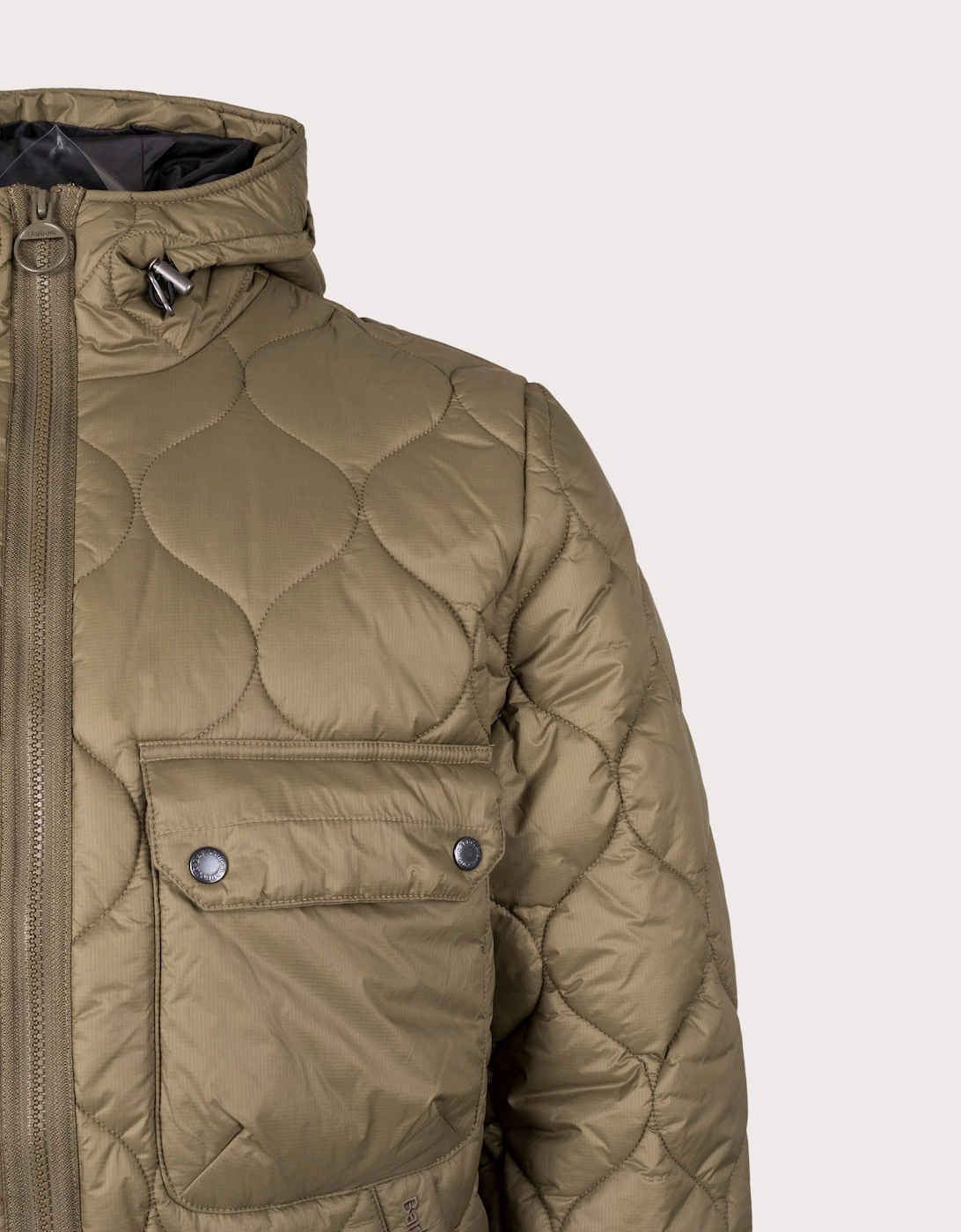 Re-Engineered Hooded Spey Quilted Jacket