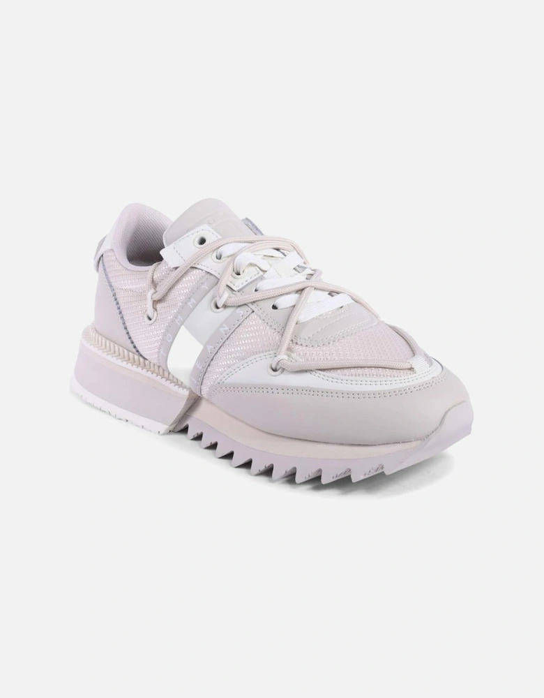 Leather and Polyurethane Sneaker