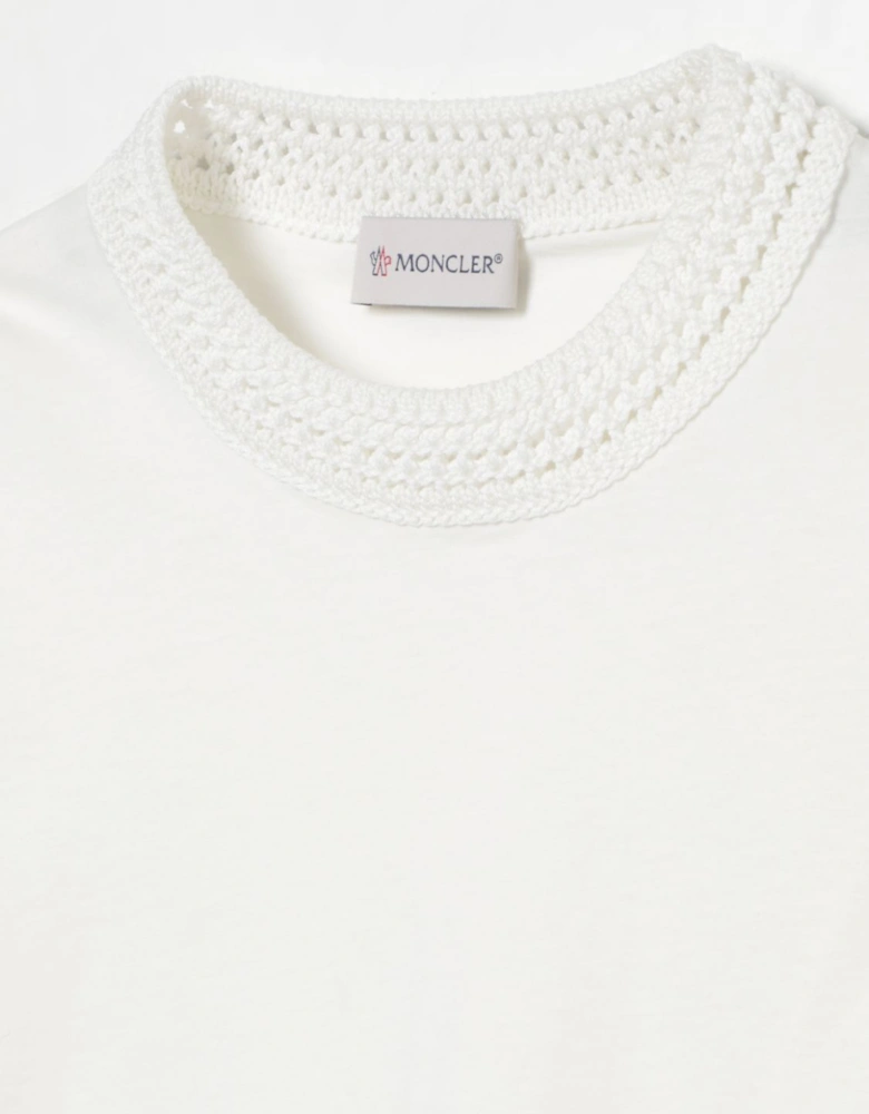Crocheted Neck TShirt