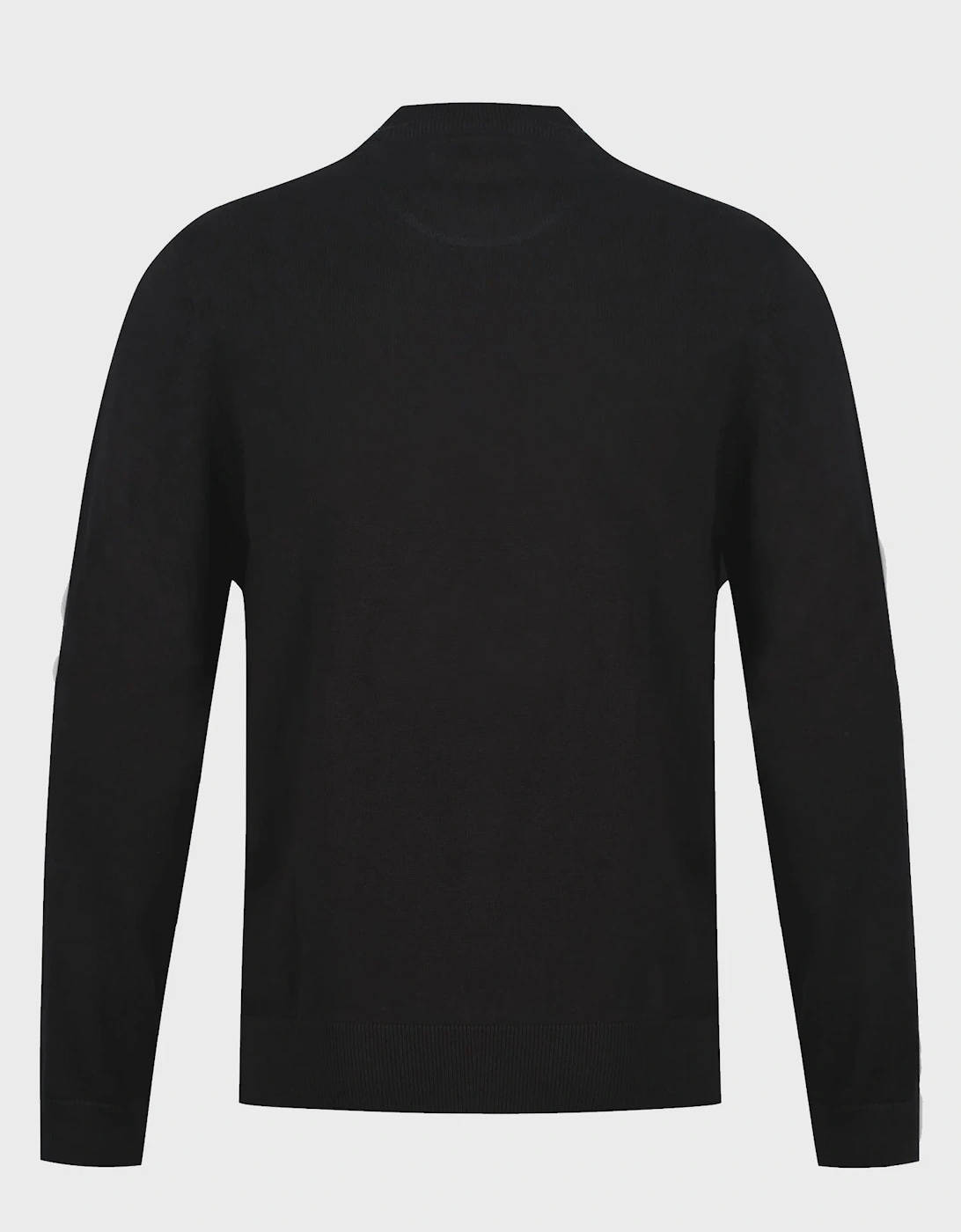 LUKE1977 Jenson Funnel Neck Knitted Jumper - Black, 5 of 4