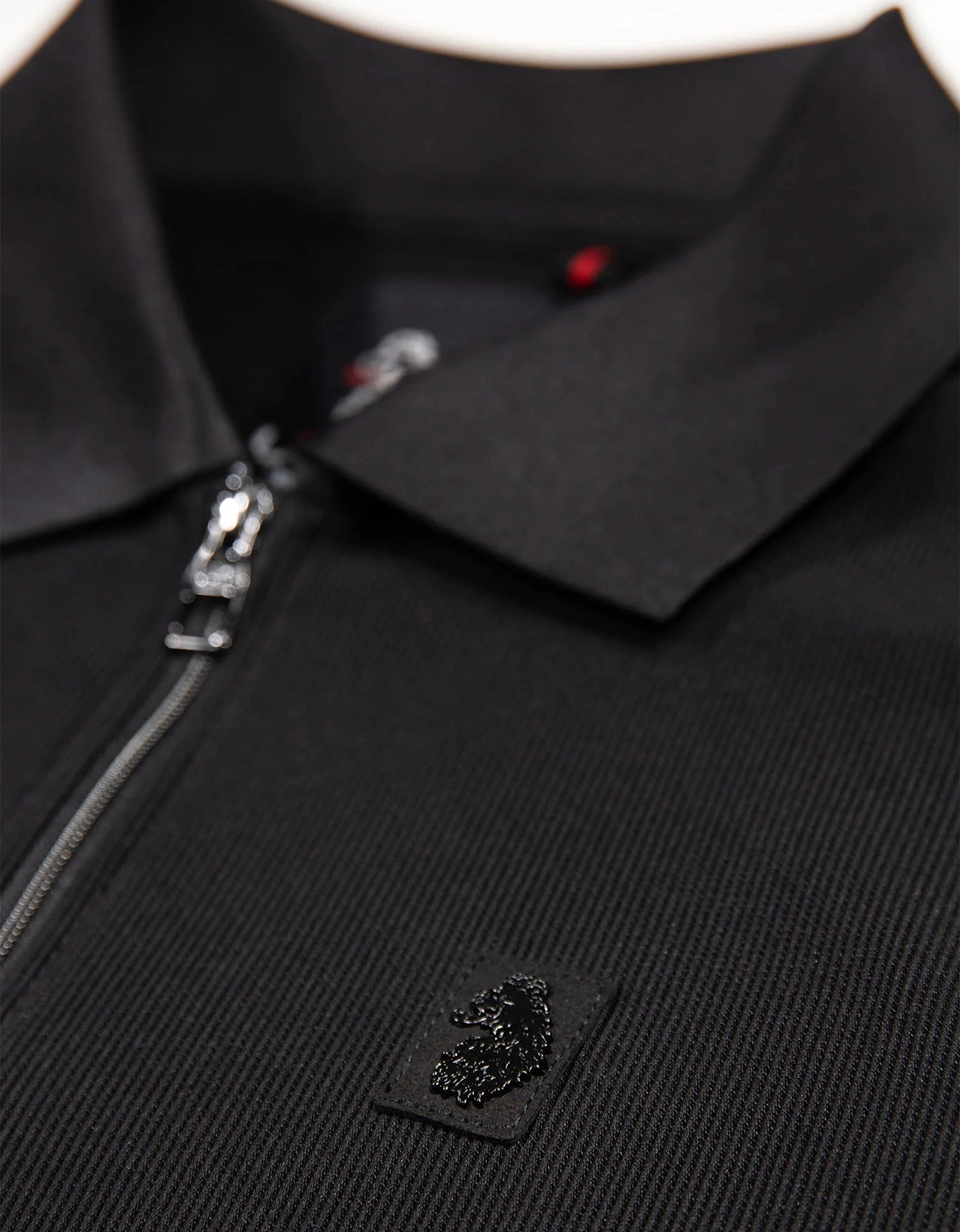 Luke1977 Penrith Zip Polo Shirt - Black