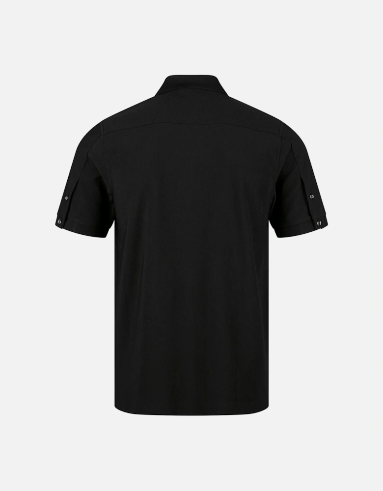 Luke1977 Penrith Zip Polo Shirt - Black