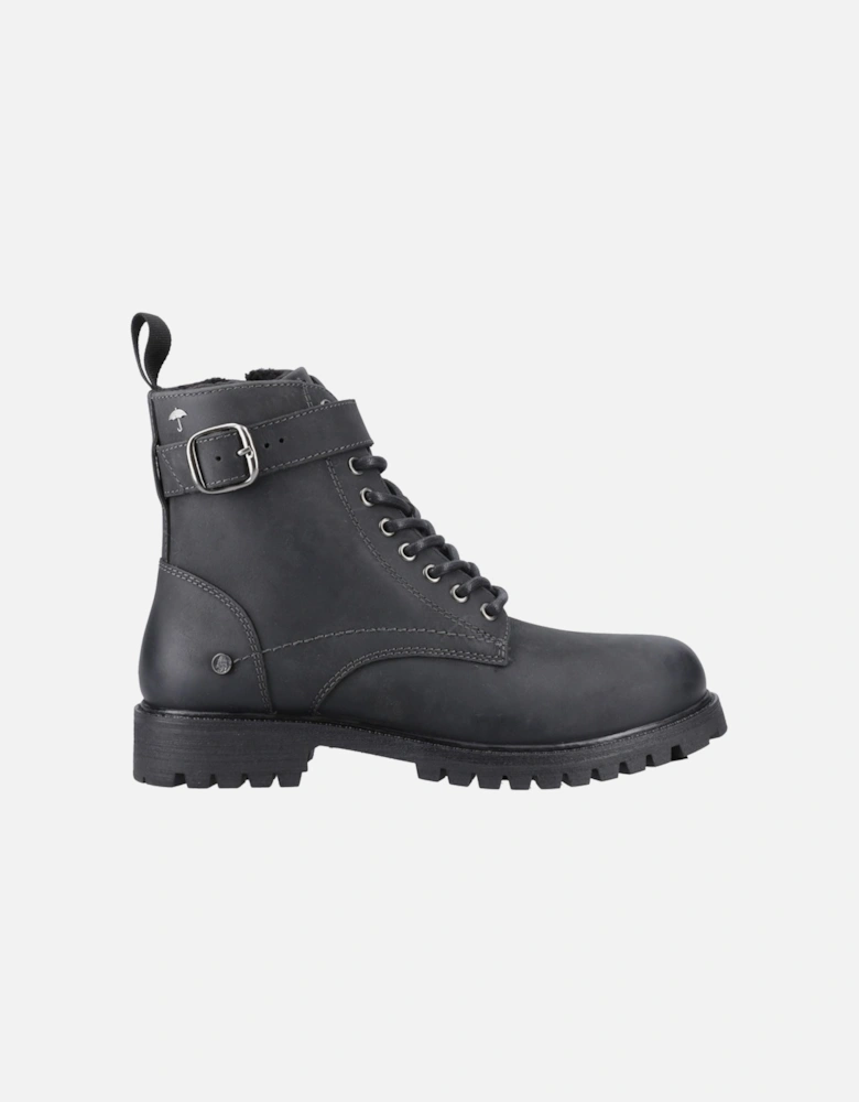 Wanda Leather Women's Black Boots