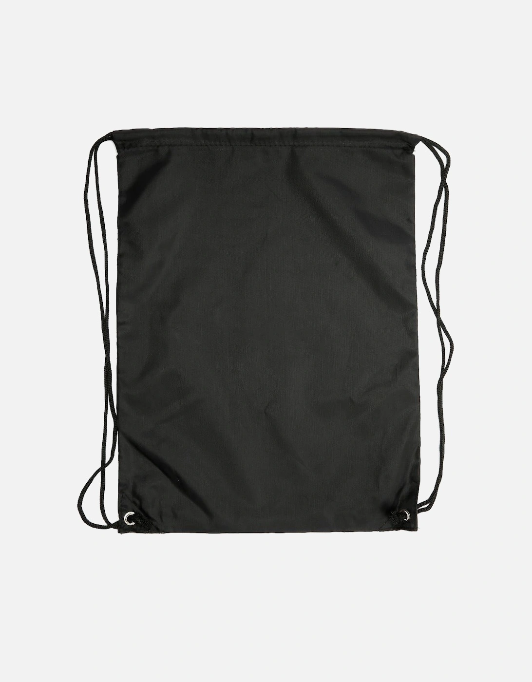 School Gym  Drawstring Black  Bag