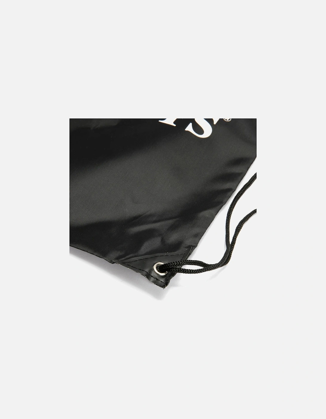 School Gym  Drawstring Black  Bag