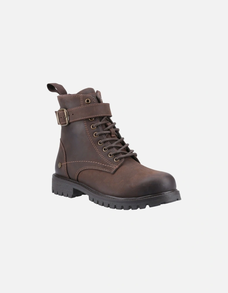 Wanda Leather Women's Brown Boots