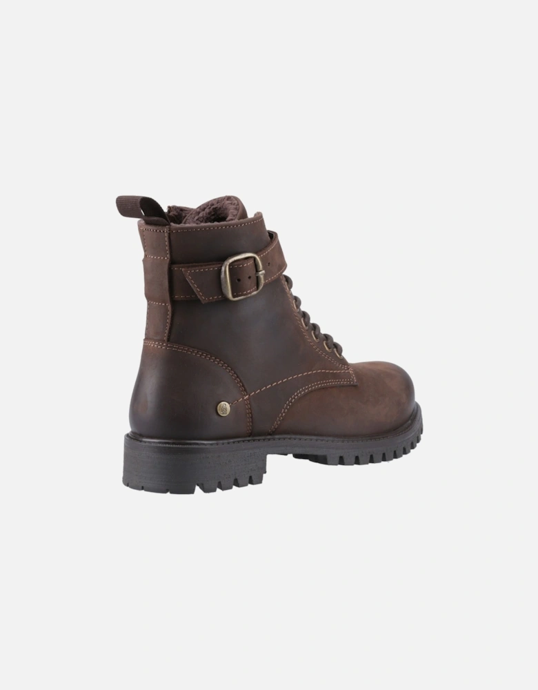 Wanda Leather Women's Brown Boots